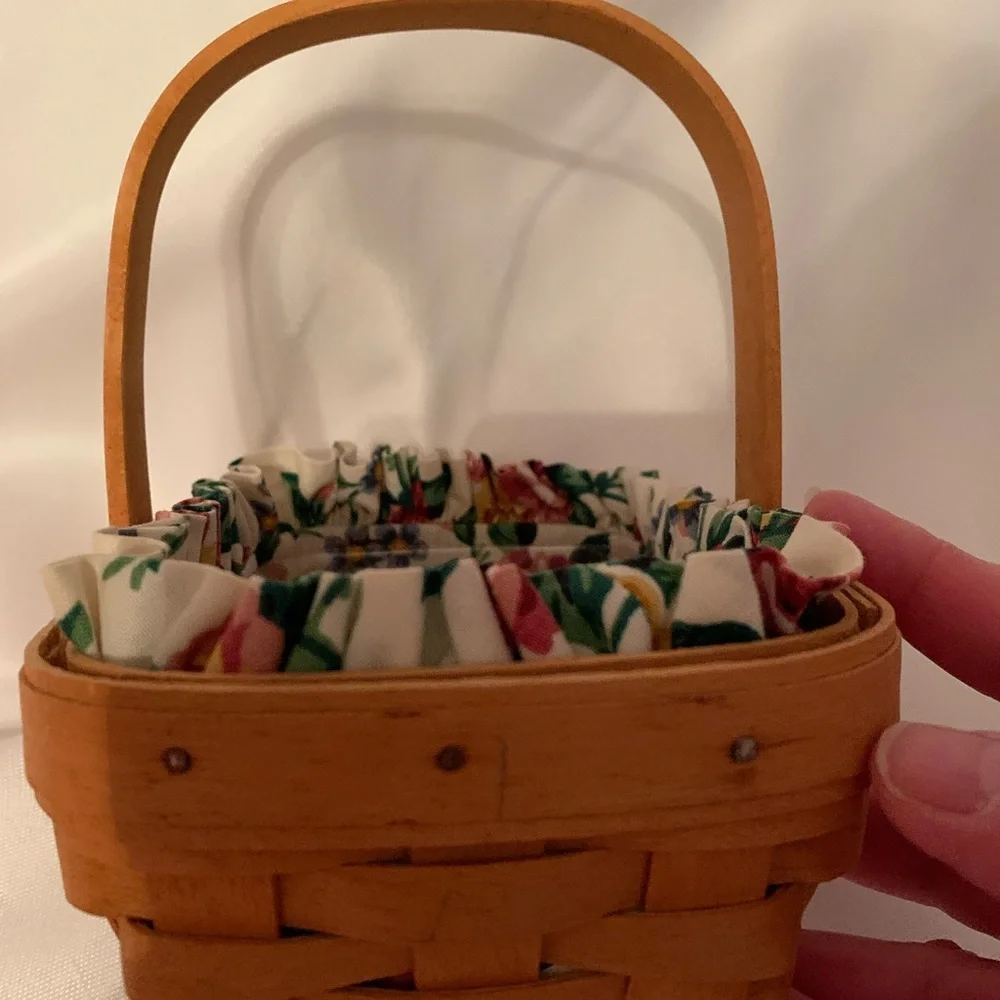 Longaberger 1996 Horizon Of Hope Cancer Basket. 2nd In The Series.